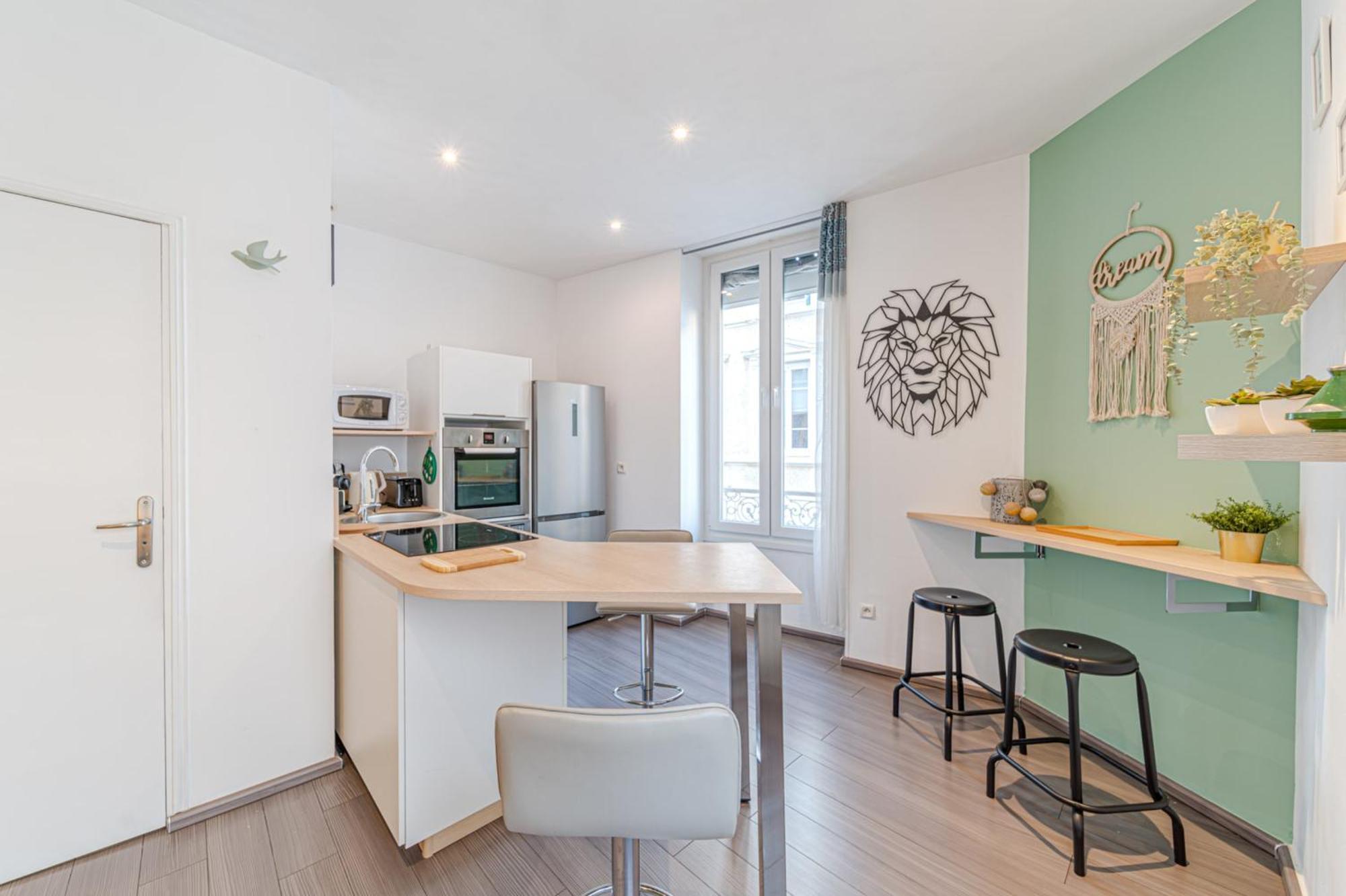 Le St Antoine Cosy 4 Pers Lafayette Part Dieu Лион Экстерьер фото