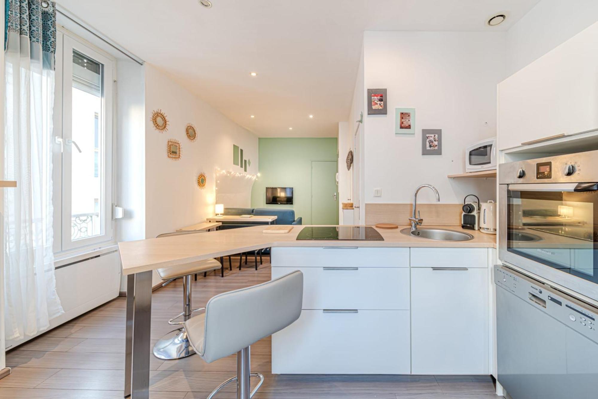 Le St Antoine Cosy 4 Pers Lafayette Part Dieu Лион Экстерьер фото